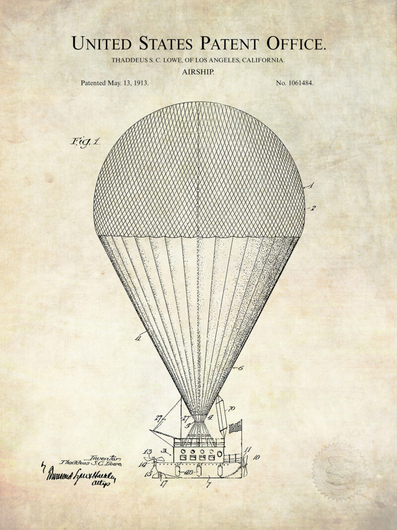 1913 Airship Patent