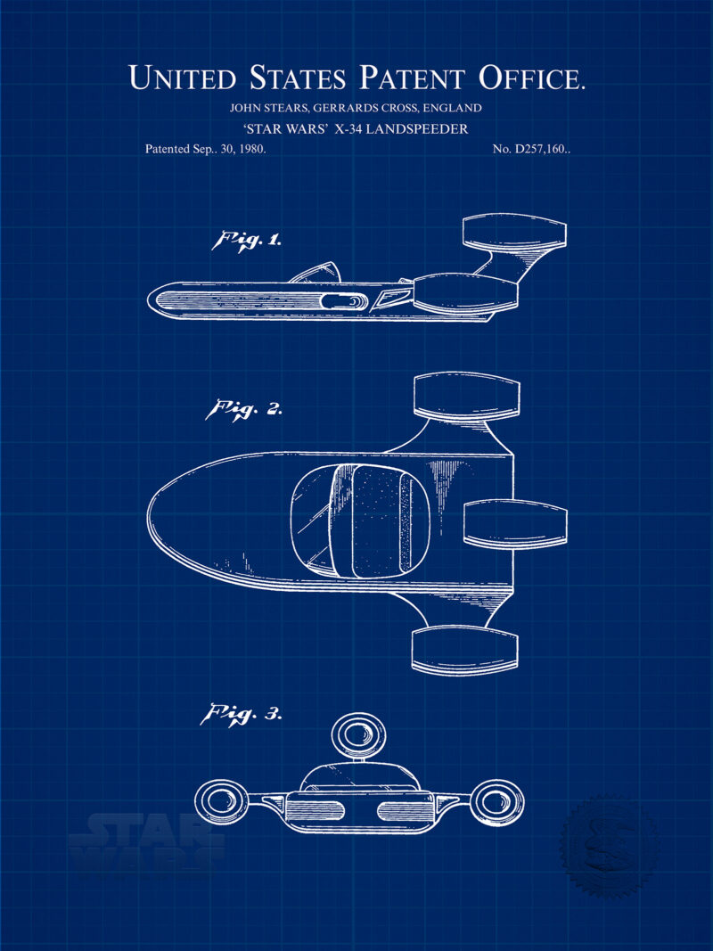 Movie Space Craft Design | 20th Century Fox Patent