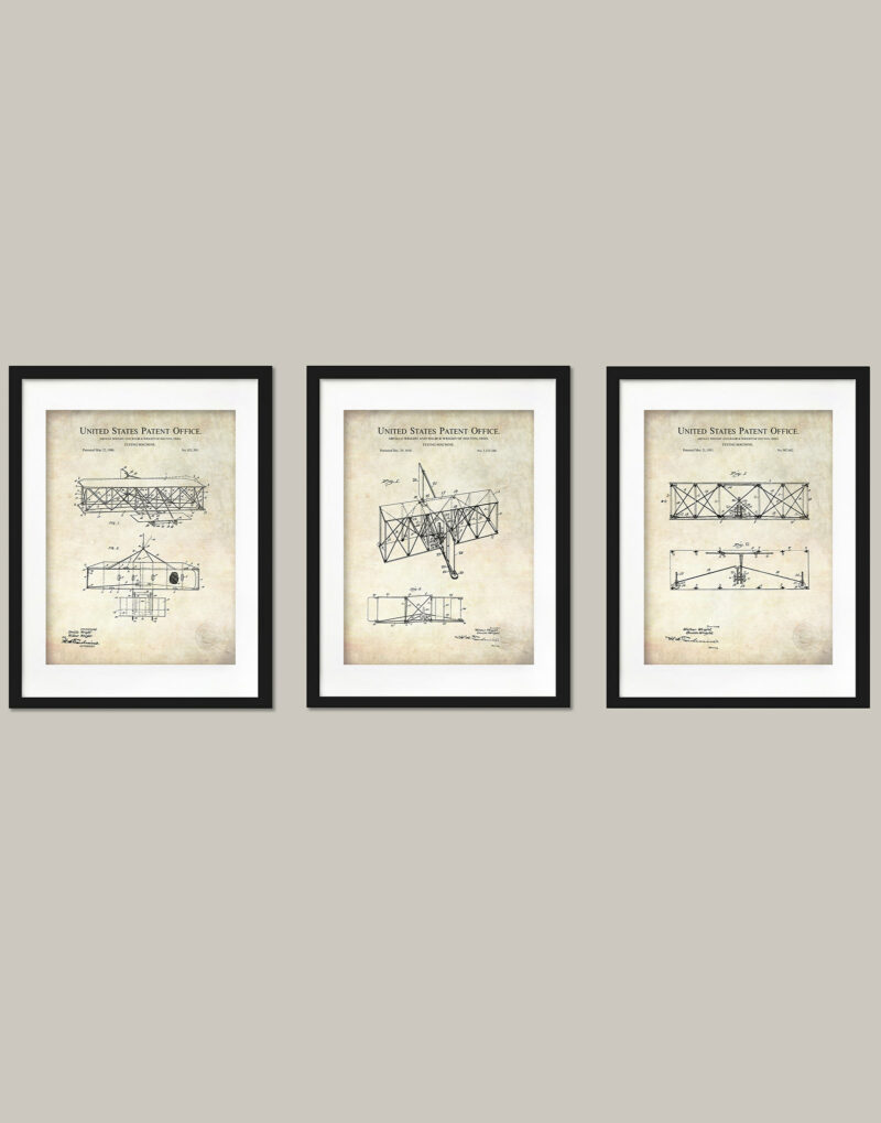 Wright Brothers Flying Machine Prints