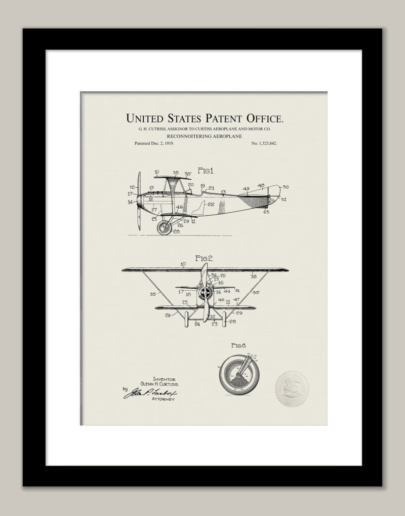 Reconnoitering Plane | 1919 Patent
