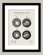 Golf Ball Print | 1902 Patent