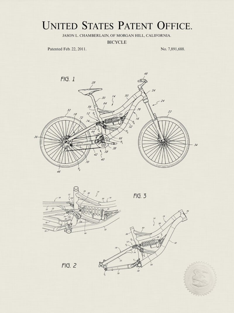 Mountain Bike Design | 2011 Specialized Patent