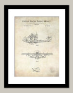 1921 Flying Boat Print