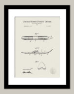 Ski Design | 1936 Patent | Skiing Print