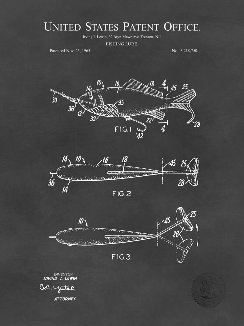 Lure Design | 1965 Patent