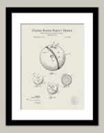 Bowling Ball | 1967 Patent Print