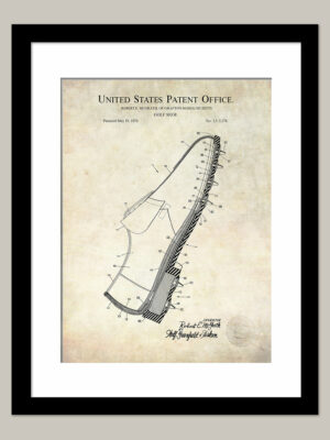 Golf Shoe Design | 1970 Patent