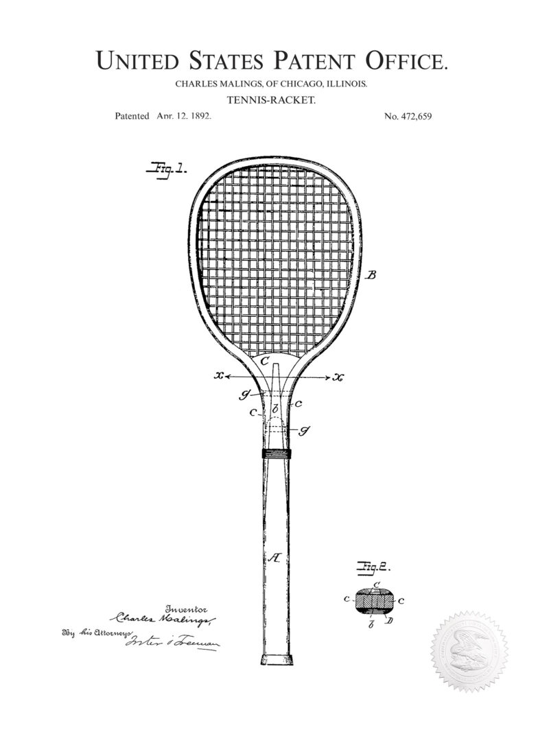 Vintage Baseball Game | 1887 Patent Print