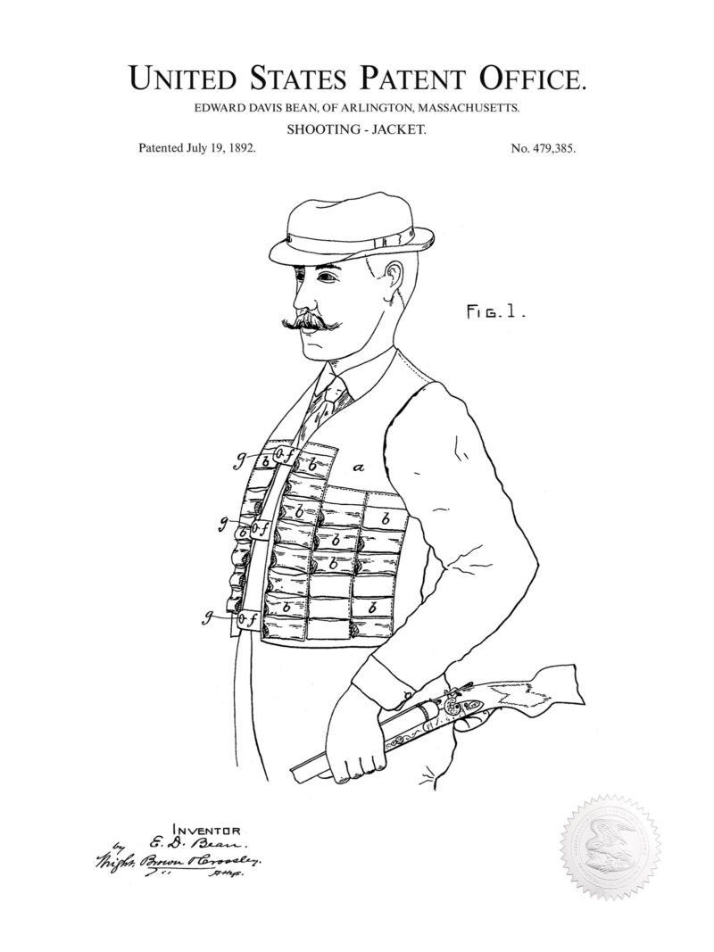 Hunting Ammo Jacket | 1892 Patent