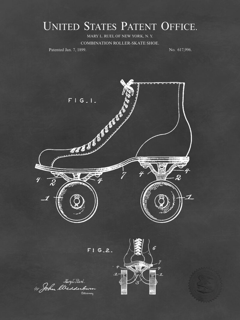Roller Skate Design | 1899 Patent