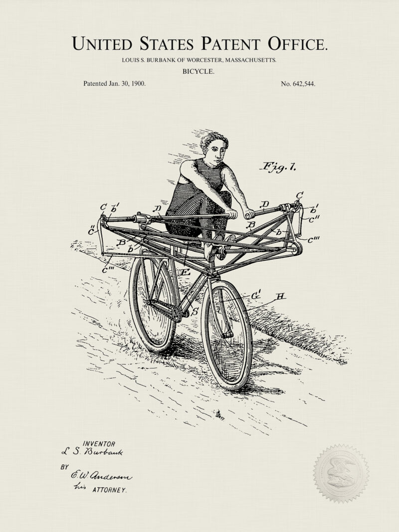 Bicycle Concept | 1900 Patent