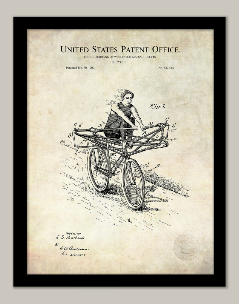 Bicycle Concept | 1900 Patent