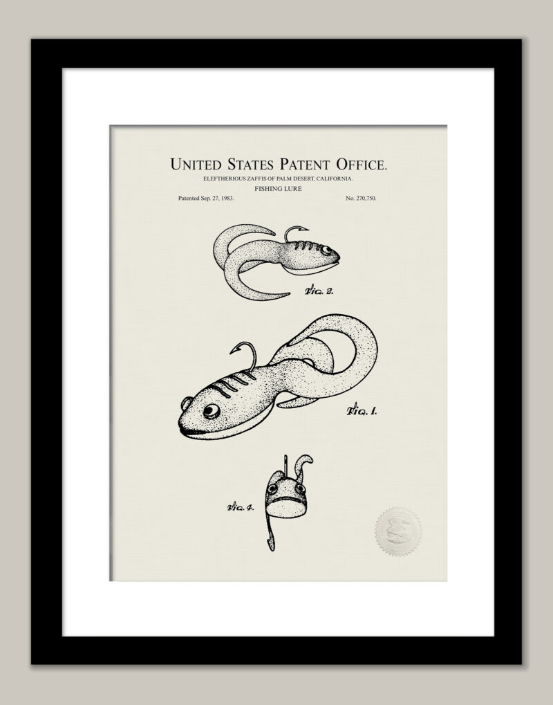 Fishing Lure Design | 1893 Patent