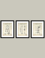 Archery Equipment Patent Print Set