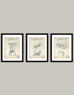 Vintage Camping Equipment Patent Collection
