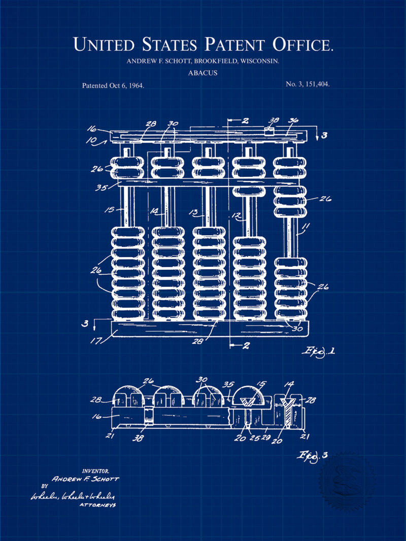 Abacus Design | 1964 Patent
