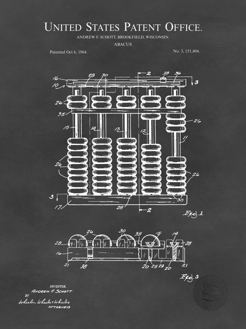Abacus Design | 1964 Patent