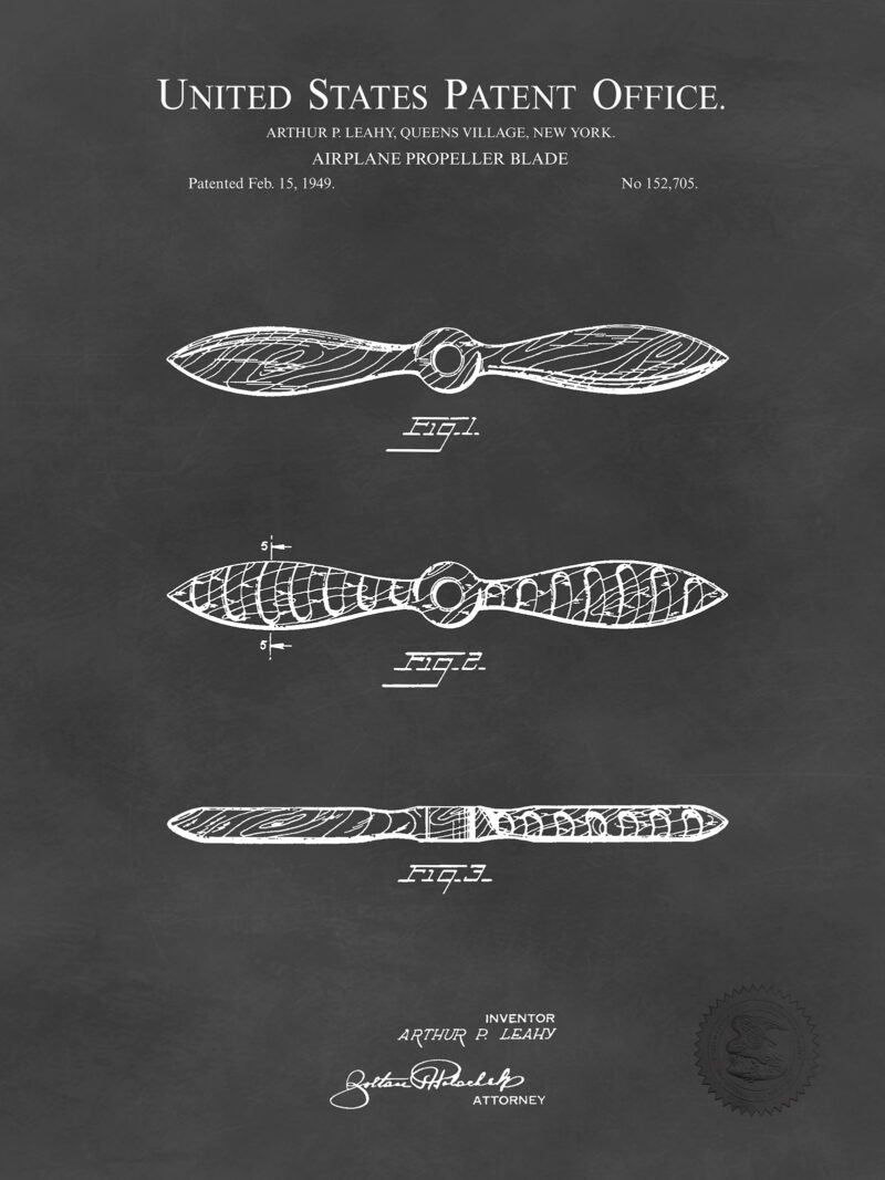 Propeller Blade | 1949 Aviation Patent