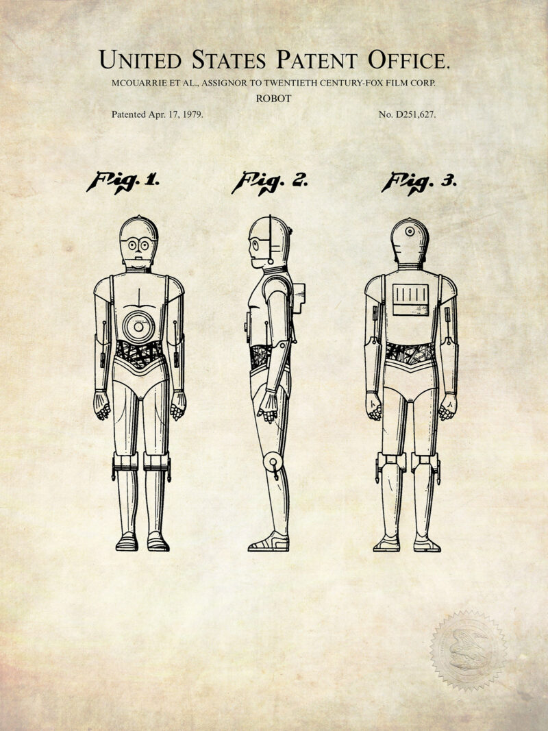 Favorite Movie Robot | 20th Century-Fox Film Patent