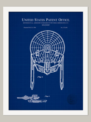 Movie Starship Design | 1984 Paramount Patent