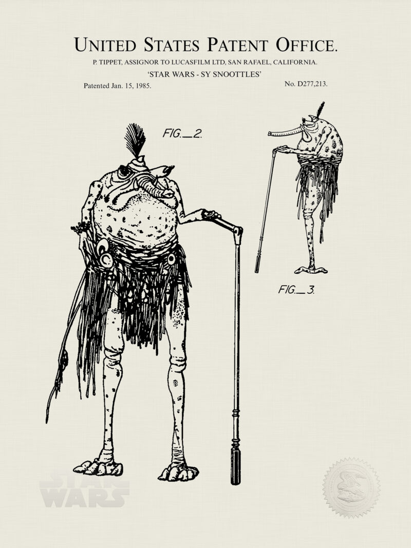 Toy Figure Design | Lucasfilm Patent