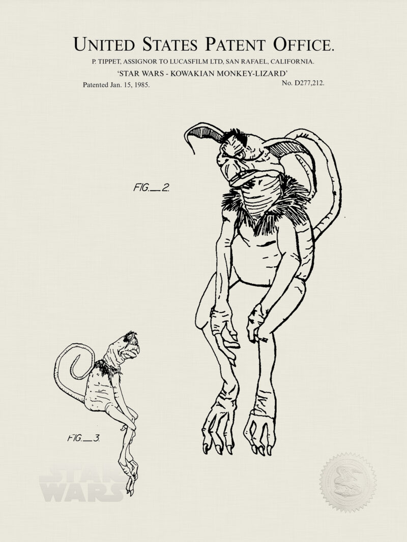 Star Wars Toy Figure | Lucasfilm Patent