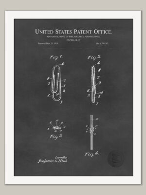 Paper Clip Design | 1919 Patent
