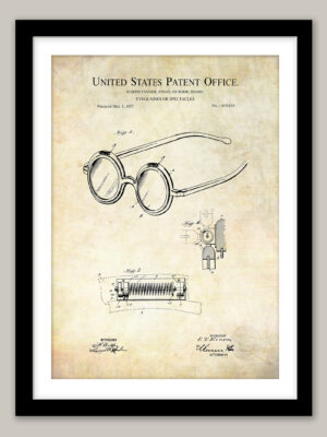 Eyeglasses Design | 1927 Patent