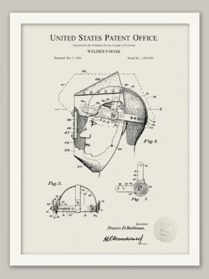 Welder's Mask | 1926 Patent