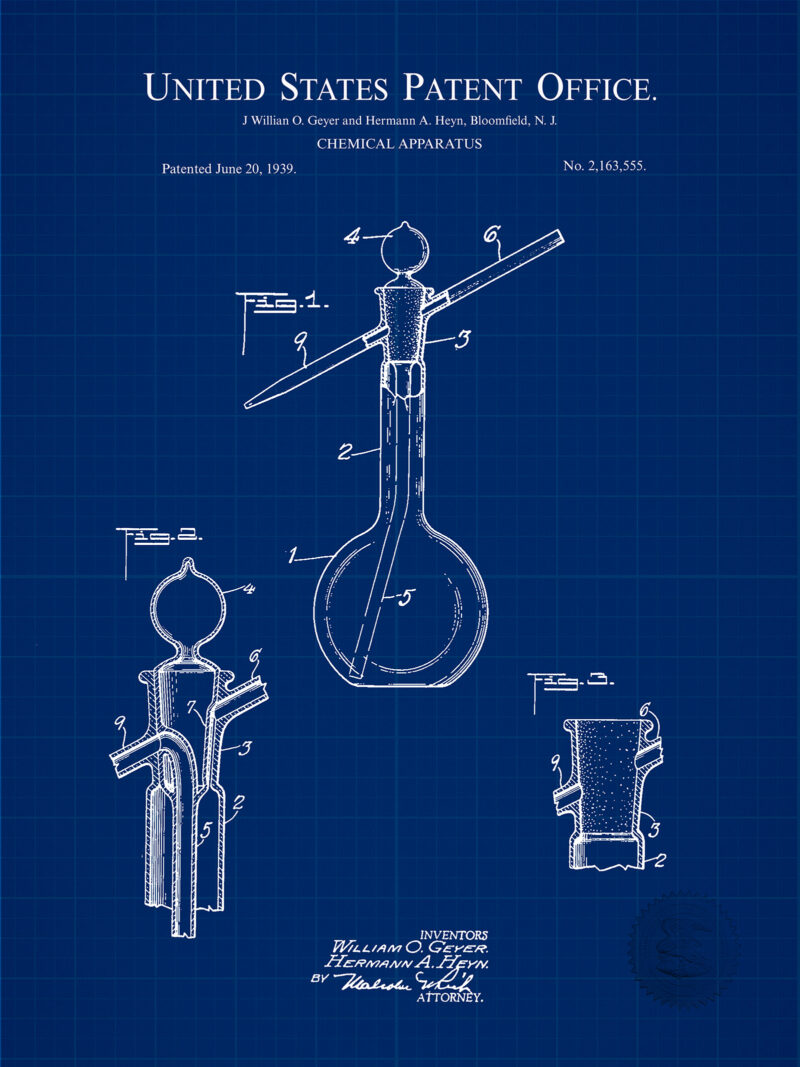 Vintage Research Laboratory Patent Prints