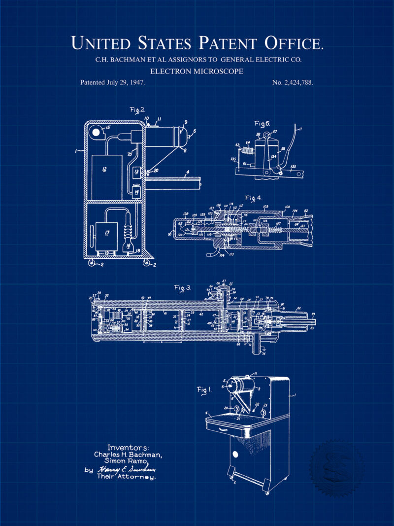 Electron Microscope Design | 1947 Patent