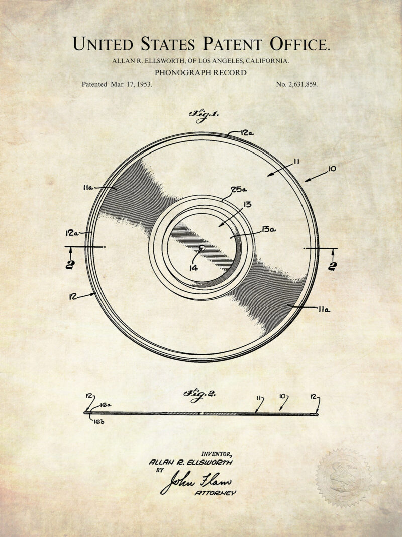 Vintage DJ Instrument Patents