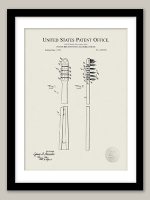 Toothbrush Design | 1953 Patent