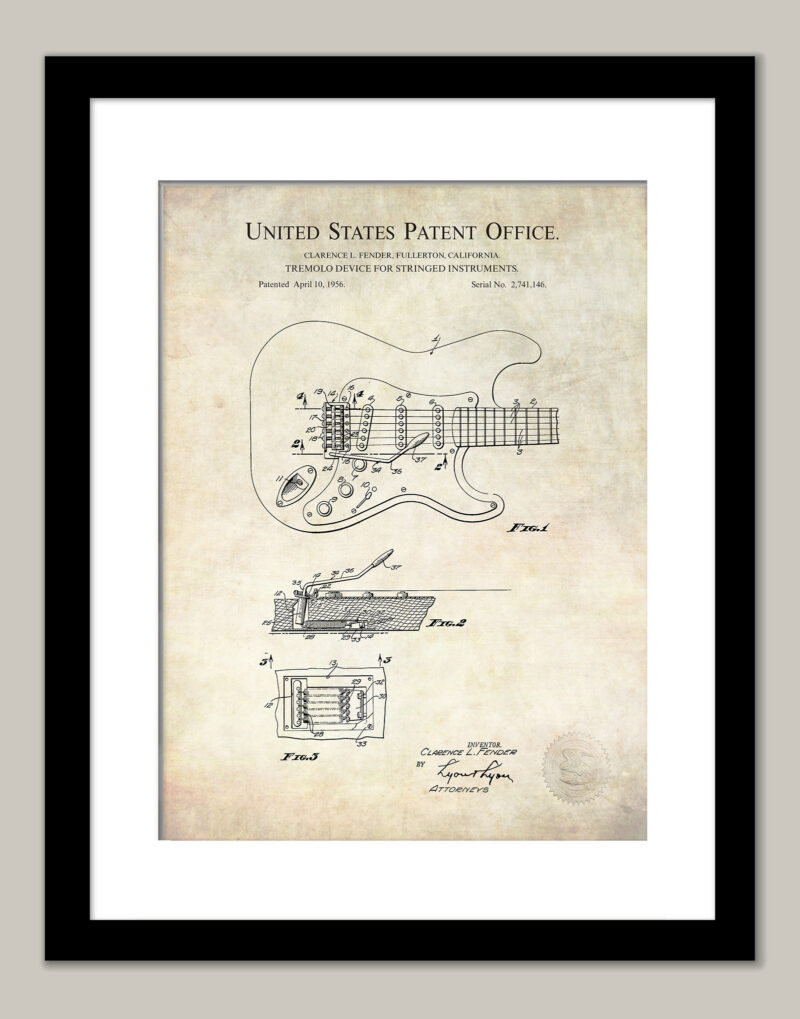 Tremolo Device | 1951 Fender Patent