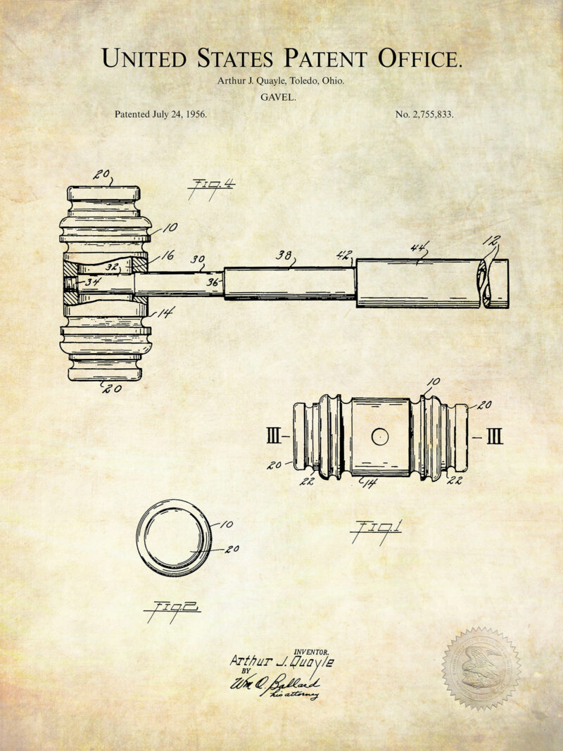Justice Collection | Vintage Court Patents