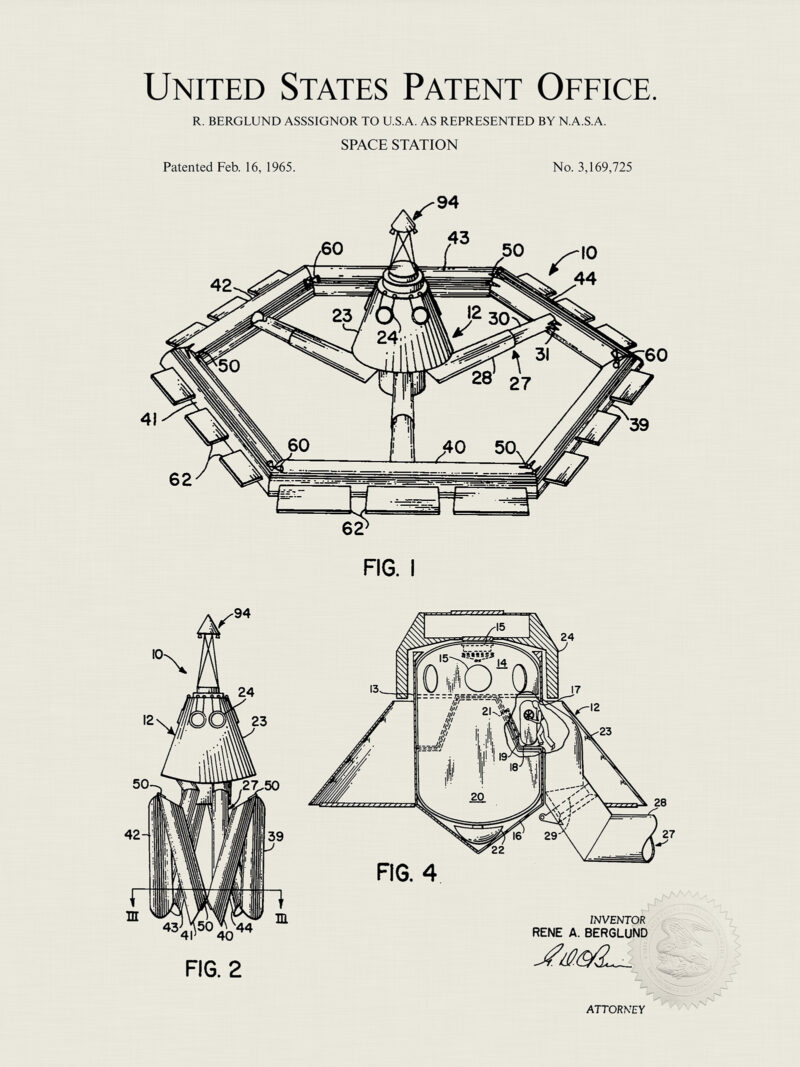 Space Exploration Design Patents