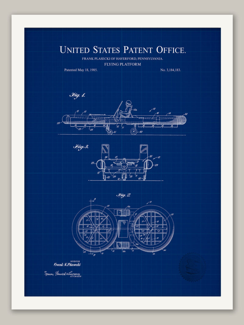 Flying Platform | 1985 Aviation Patent