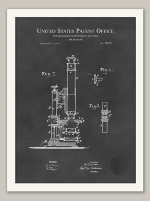 Microscope Design | 1885 Patent