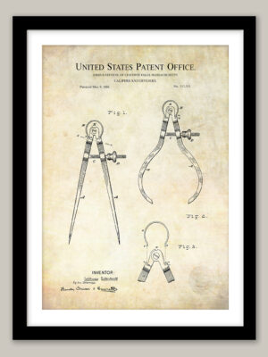 Caliper & Divider | 1888 Engineering Patent