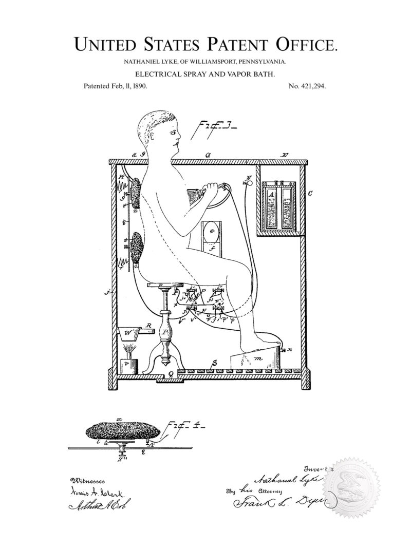 Vintage Home Spa | 1890 Patent