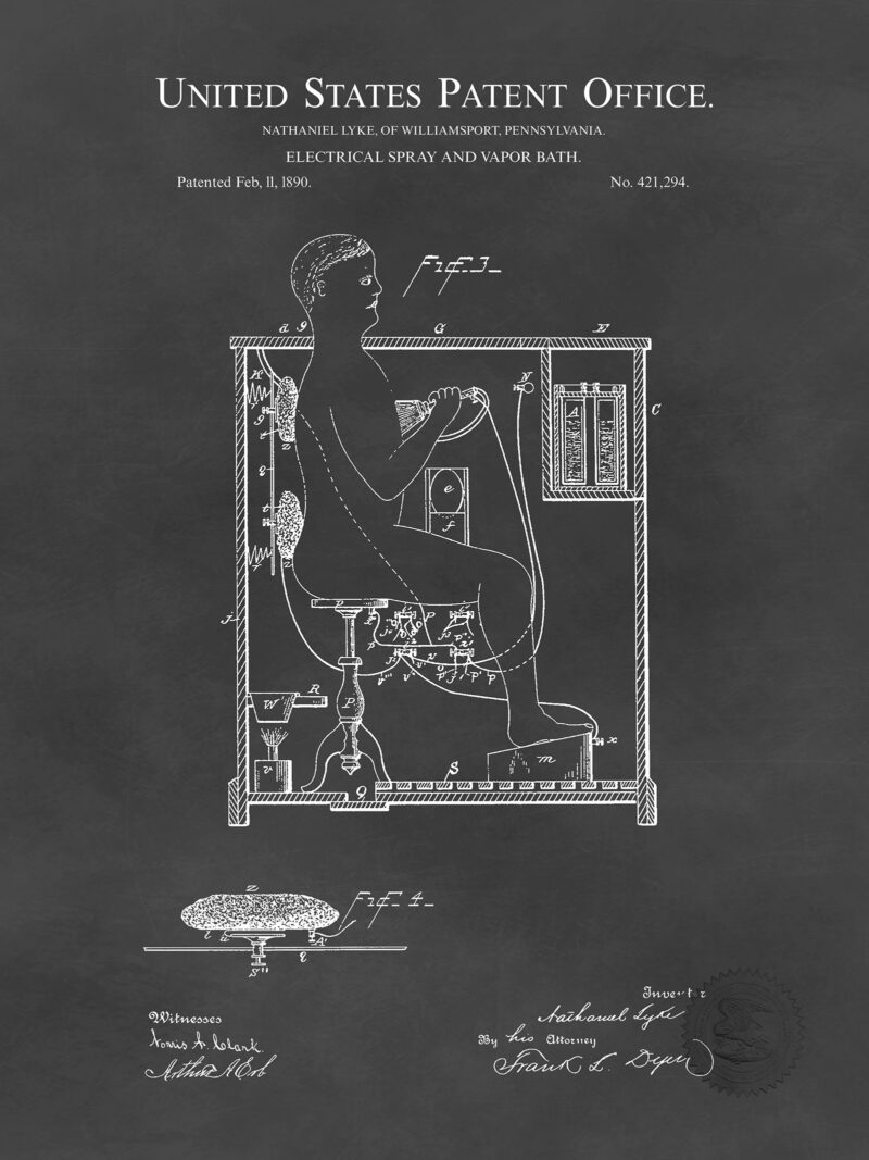 Vintage Home Spa | 1890 Patent