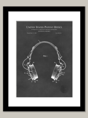 Headphone Design | 1966 Koss Patent