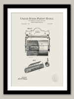 Toilet Paper Fixture | 1891 Patent