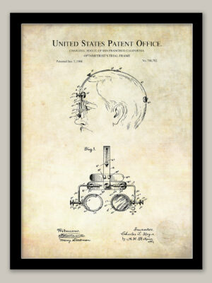 Optometrist's Trial Frame | 1904 Patent