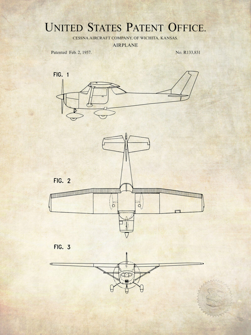 Cessna 150 Airplane | Replica Patent