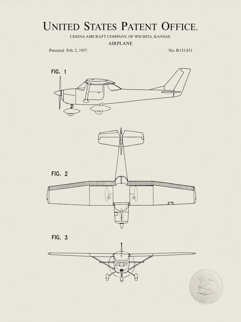 Cessna 150 Airplane | Replica Patent