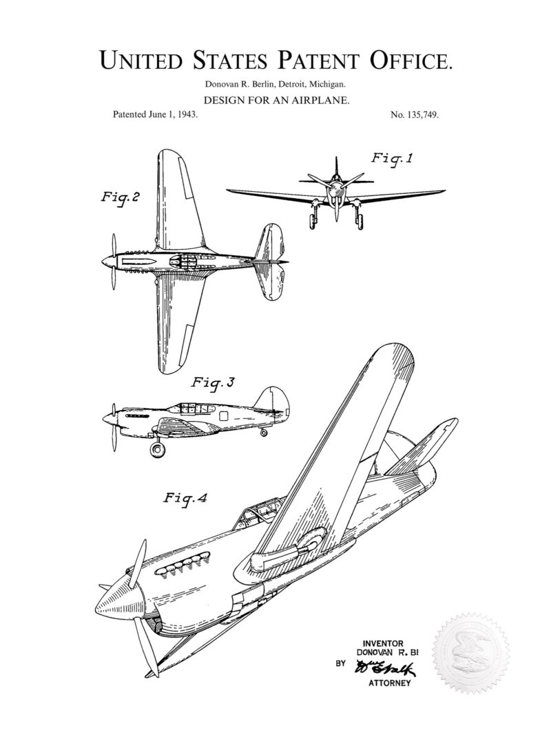 Curtiss Warhawk | 1947 Fighter Plane