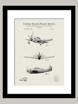 Superbolt Fighter Plane | 1946 Republic Patent