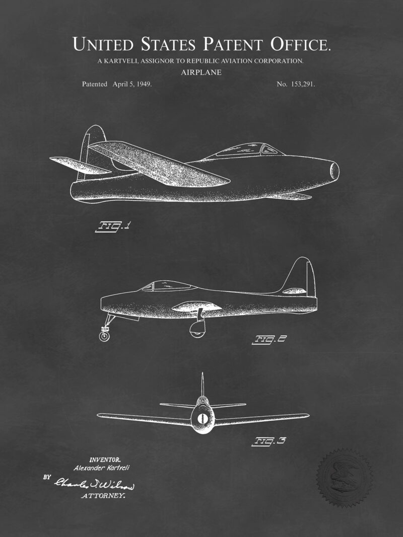 Thunderstreak Fighter | 1949 Plane Patent