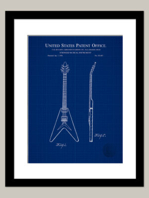 Flying V Guitar | 1958 Gibson Patent